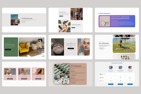 Gold Shopify Web Design Plan